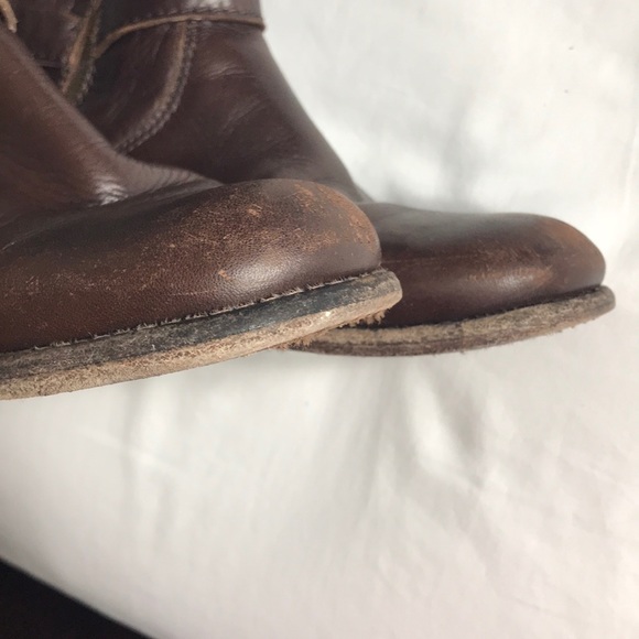 Frye brown leather Phillip riding boots size 7 US - Picture 7 of 8